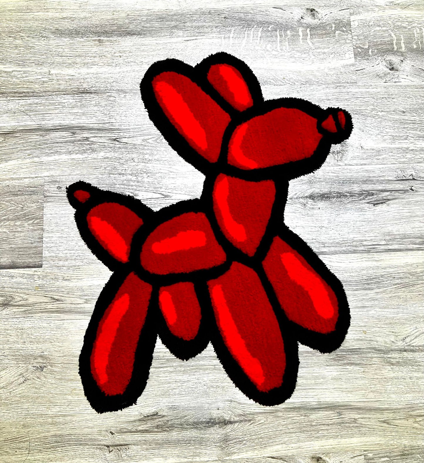 Balloon Dog Rug